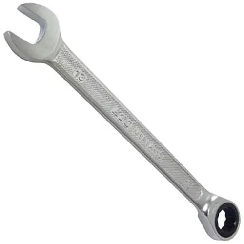 Ktc Ratchet Combination Wrench Thin Head 13 mm 5 Degree Feed Angle, MSR1A-13