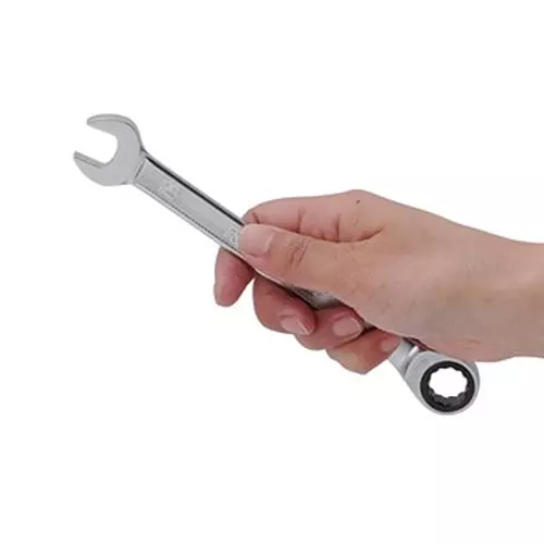 Ktc Ratchet Combination Wrench Thin Head 14 mm 5 Degree Feed Angle, MSR1A-14