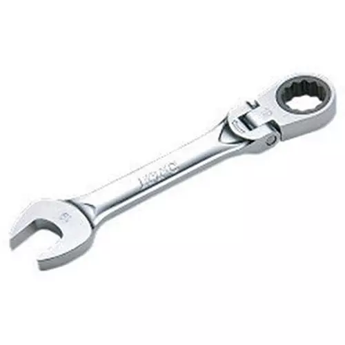 Ktc Short Ratchet Combination Wrench Thin Head 12 mm, MSR2S-12F