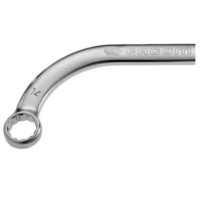 Facom Ring Spanner, 14mm, Metric, Double Ended, 184 mm Overall, 57.14X17