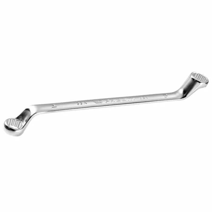 Facom 55A Series Offset Ring Spanner, 12 x 13mm, Metric, 218 mm Overall, 55A.12X13
