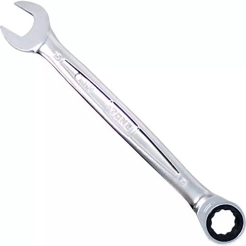 TONE Ratchet Glasses Wrench 15 mm, RM-15