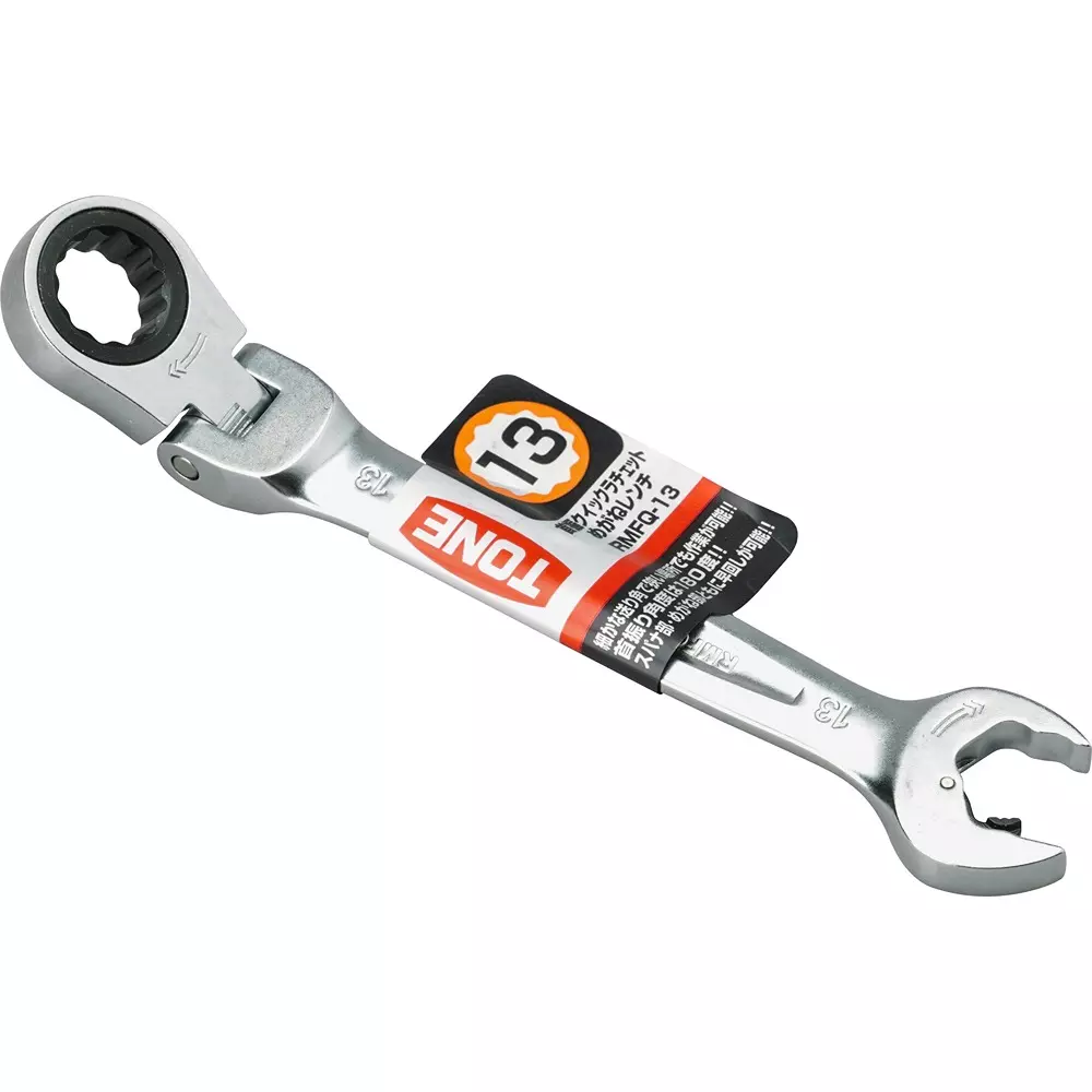 TONE Swing Quick Ratchet Glasses Wrench 13 mm, RMFQ-13