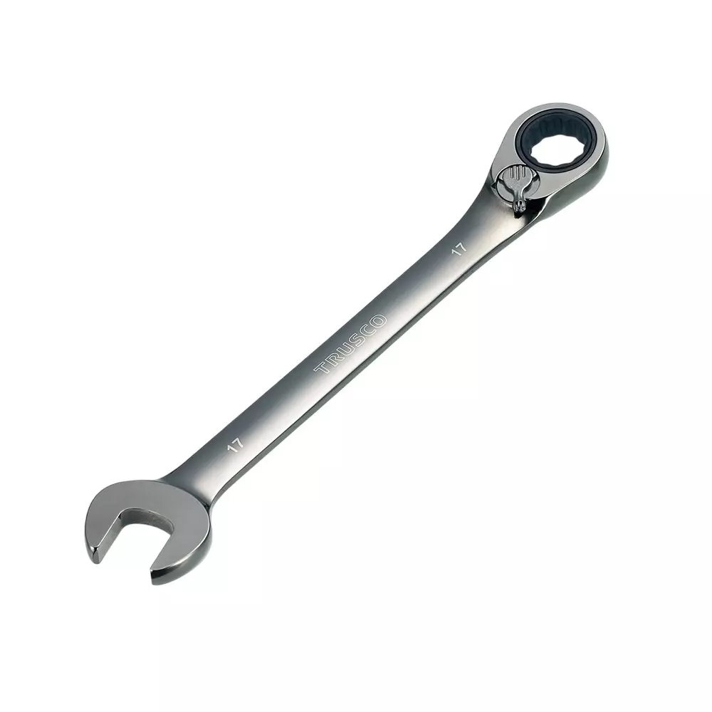 TRUSCO Combination Ratchet Wrench 13 mm Hex Size, TGRN13R