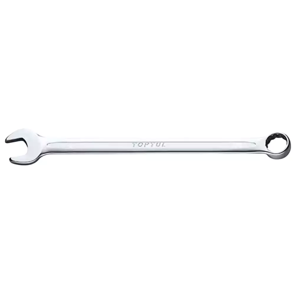 Toptul Extra Long Combination Wrench Chrome Plated 13 mm Size and 241 mm Length, AAAL1313