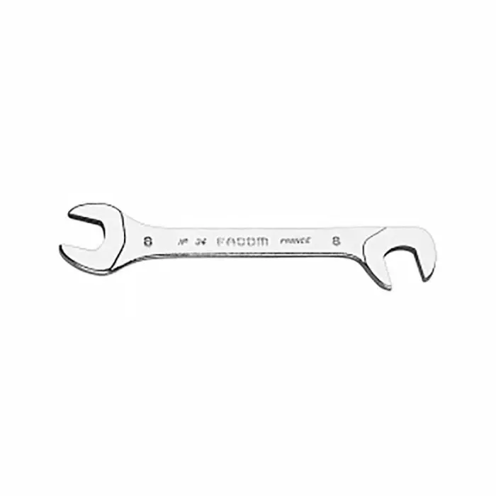 Facom Open Ended Spanner, 6mm, Metric, Double Ended, 80 mm Overall, 34.6