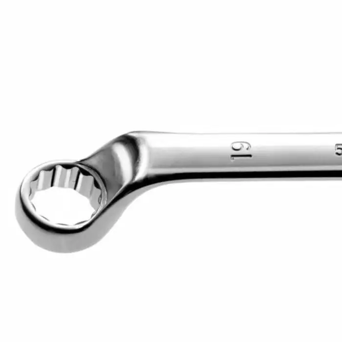 Facom Ring Spanner, 19mm, Metric, Double Ended, 296 mm Overall, 55A.19X22
