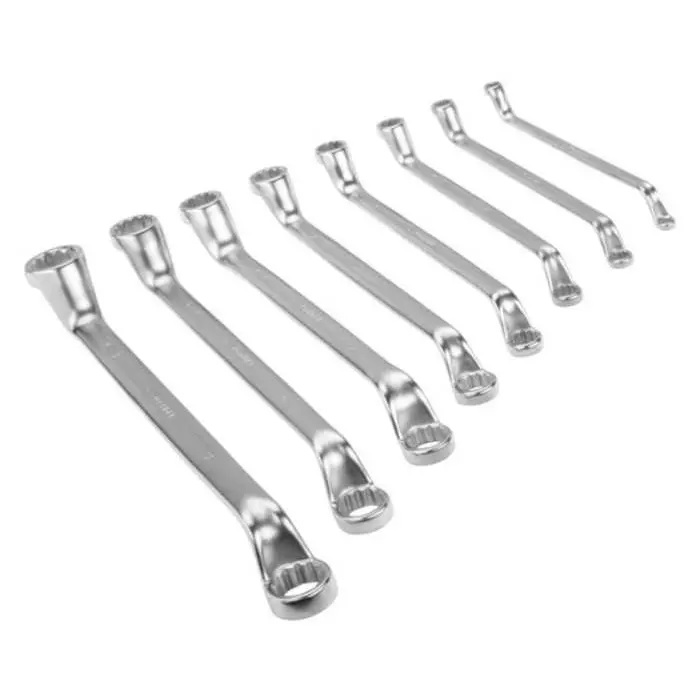 Bahco Ring Wrench 165 to 291 mm Overall Length 6 to 22 mm Jaw Capacity, 2M/S8