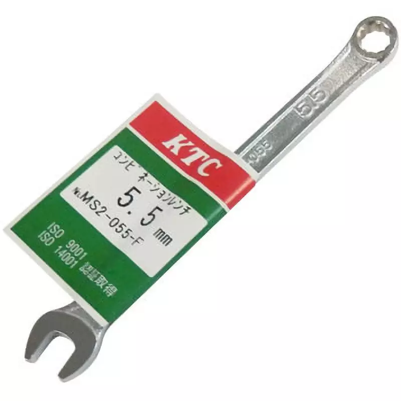Ktc Combination Wrench 5.5 mm 96 mm Length, MS2-055
