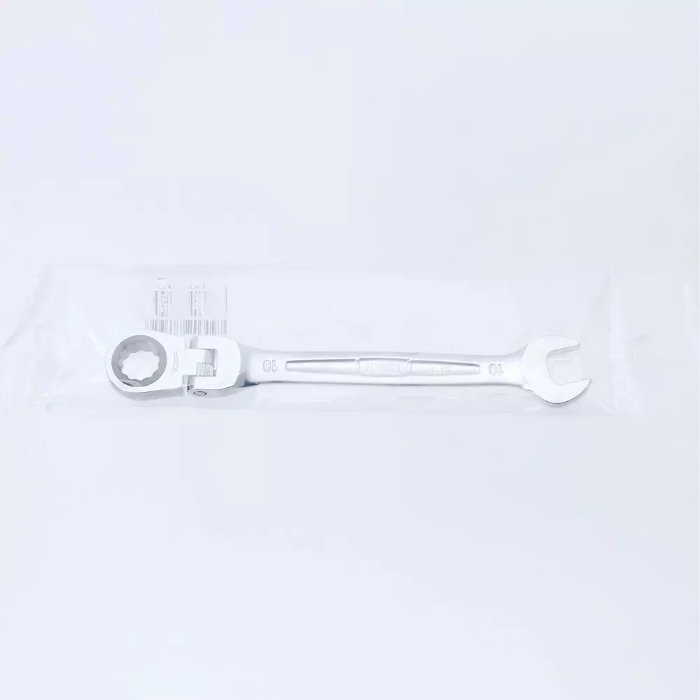 TONE Swivel Ratchet Box Wrench 10 mm Hex Size, RMF-10