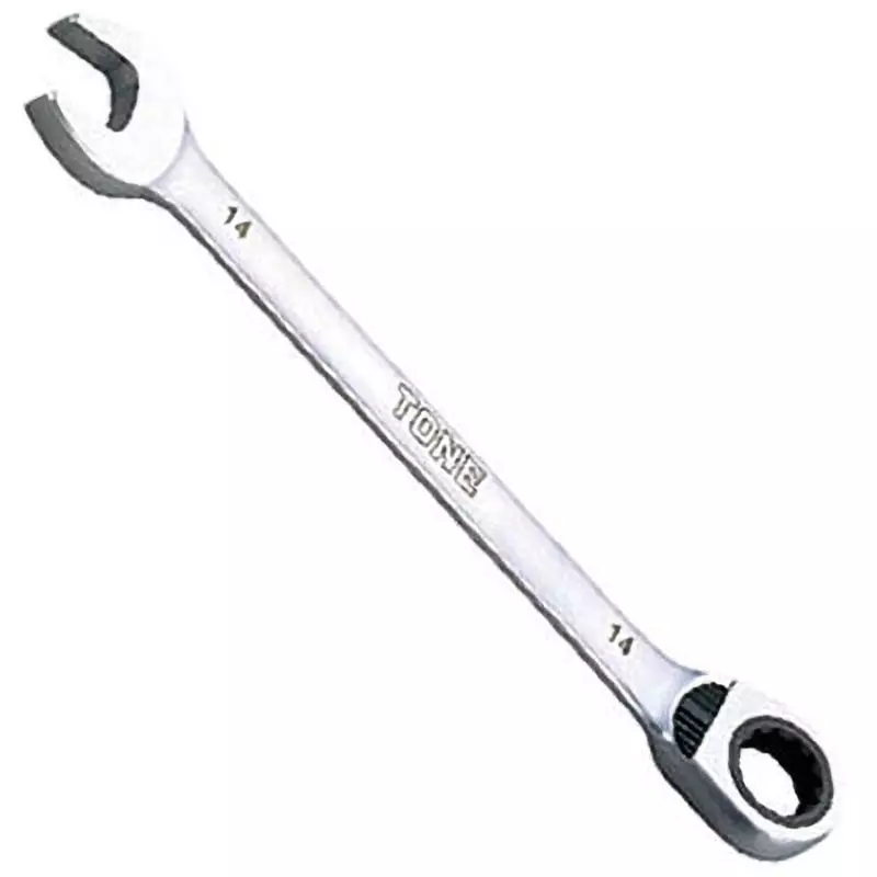 TONE Switching Ratchet Glasses Wrench 14 mm, RMR-14