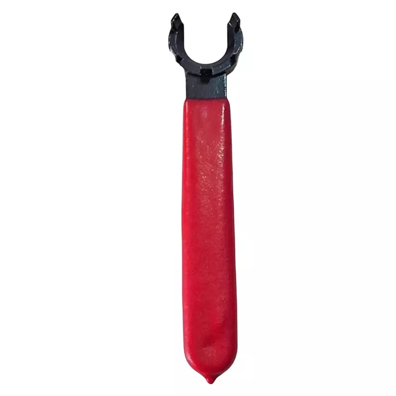 GENERIC Spanner Alloy Steel & Carbon Steel 130 mm Length U Shaped Powder Coated Red & Black, ER16