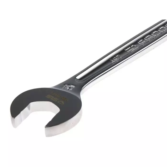 Facom Combination Ratchet Spanner, 24mm, Metric, Height Safe, Double Ended, 321 mm Overall, 467.24SLS