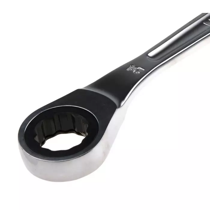 Facom Combination Ratchet Spanner, 24mm, Metric, Height Safe, Double Ended, 321 mm Overall, 467.24SLS