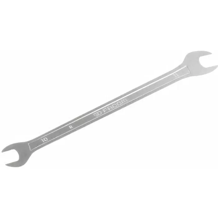 Facom 31 Series Double Ended Open Spanner, 10mm, Metric, Double Ended, 175 mm Overall, 31.10X11
