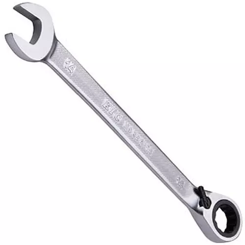 Ktc Ratchet Combination Wrench Standard Head 14 mm 5 Degree Feed Angle, MSR2A-14