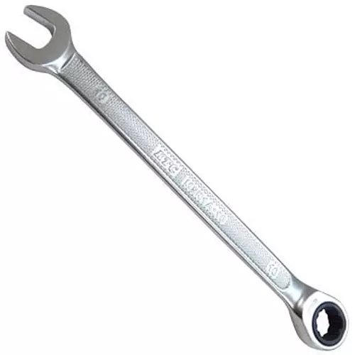 Ktc Ratchet Combination Wrench Thin Head 10 mm 5 Degree Feed Angle, MSR1A-10