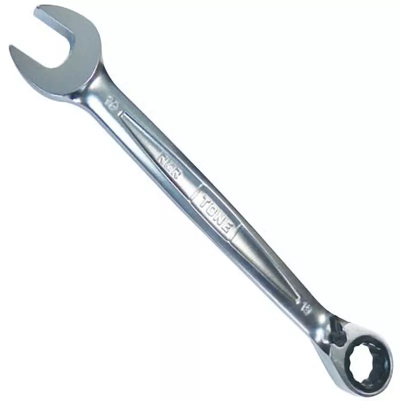 TONE Switching Ratchet Glasses Wrench 19 mm, RMR-19