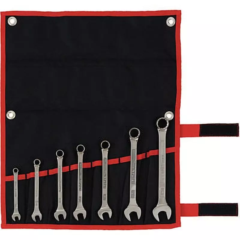 TONE Titanium Tool Combination Spanner Set Titanium Alloy 08, 10, 12, 13, 14, 17, 19 mm, TMS700