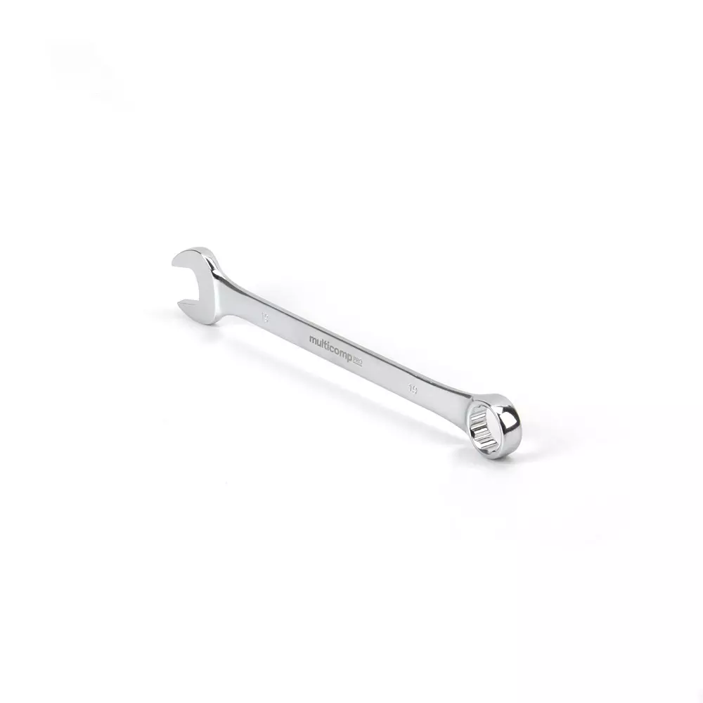 MULTICOMP PRO Combination Wrench 19 mm AF Size - Metric 0.75 Inch Imperial, MP-CW19MM