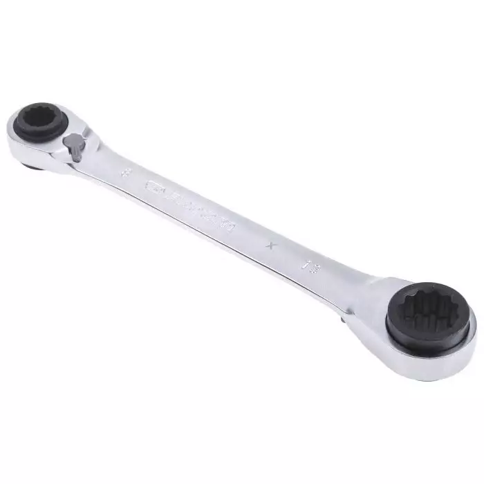 Facom 64C Series Ratchet Spanner, 8 x 10mm, Metric, Double Ended, 150 mm Overall, 64C.S1