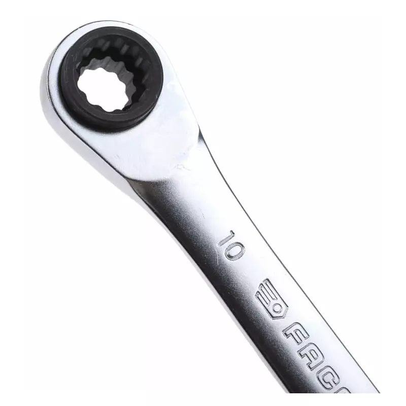 Facom 64C Series Ratchet Spanner, 8 x 10mm, Metric, Double Ended, 150 mm Overall, 64C.S1