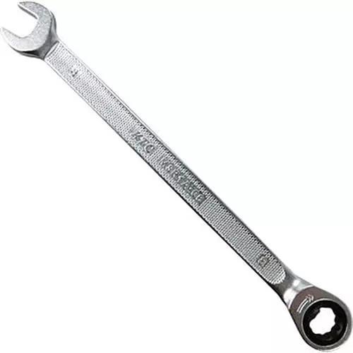Ktc Ratchet Combination Wrench Thin Head 22 mm 4 Degree Feed Angle, MSR1A-22