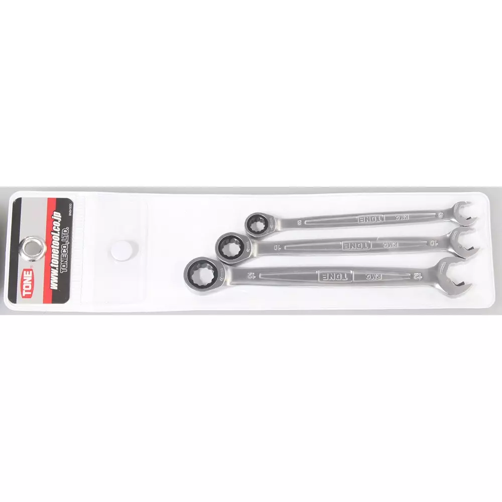 TONE Quick Ratchet Glasses Wrench Set RMQ-08, RMQ-10, RMQ-12, RMQ300