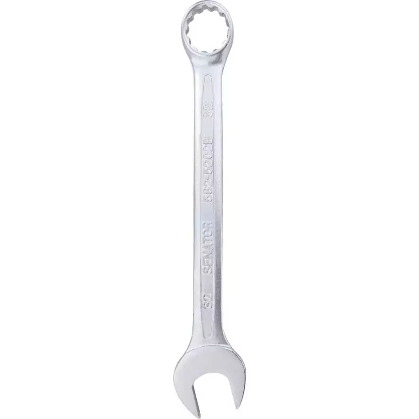 Senator Box & Open End Combination Spanner 41 mm Spanner Size 440 mm Overall Length Chrome Vanadium Steel, SEN5825229F
