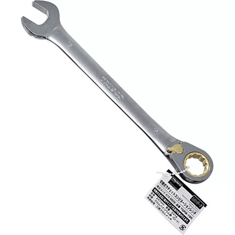 TRUSCO Combination Ratchet Wrench Set 19 mm Hex Size, TGRW-19R