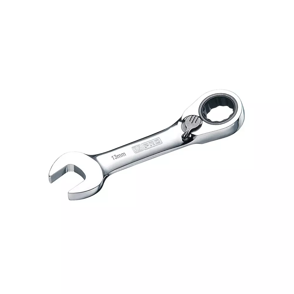 RS PRO Combination Spanner Chrome Vanadium Steel Mirror 108 mm, 2790945