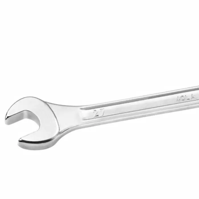 Facom Combination Spanner, 27mm, Metric, Double Ended, 433 mm Overall, 40.27LA