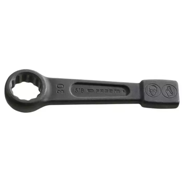 Facom Slogging Spanner, 30mm, Metric, 195 mm Overall, 51B.30