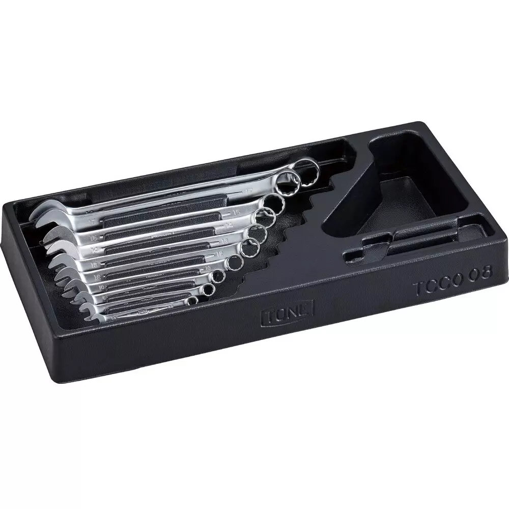 tone-combination-spanner-set-correspondence-wrench-12-point-box-end-mirror-matte-finish-cs101c