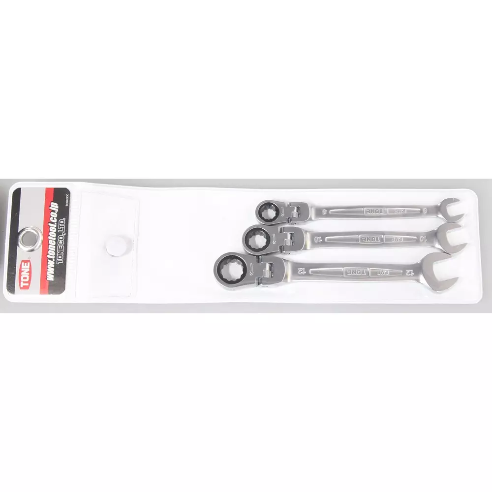 TONE Swing Ratchet Glasses Wrench Set RMF-08, RMF-10, RMF-12, RMF300