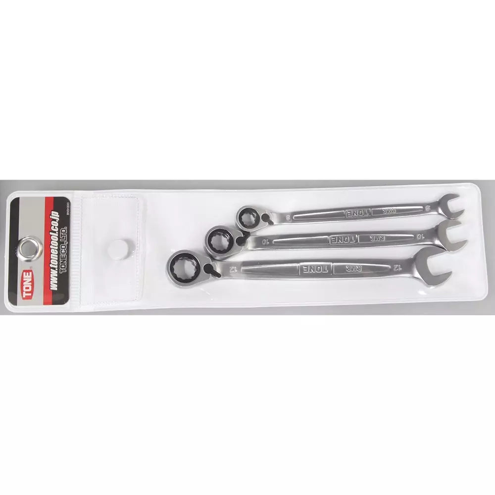 TONE Switchable Ratchet Glasses Wrench Set RMR-08, RMR-10, RMR-12, RMR300