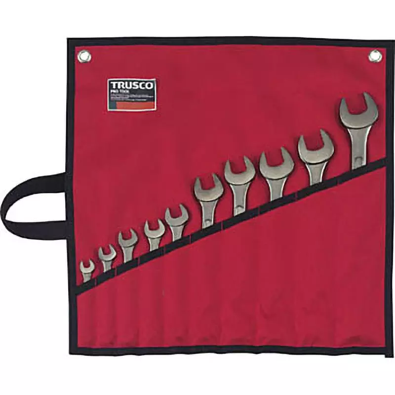 TRUSCO Combination Wrench, TCS-10S (Pack of 10 Pcs)