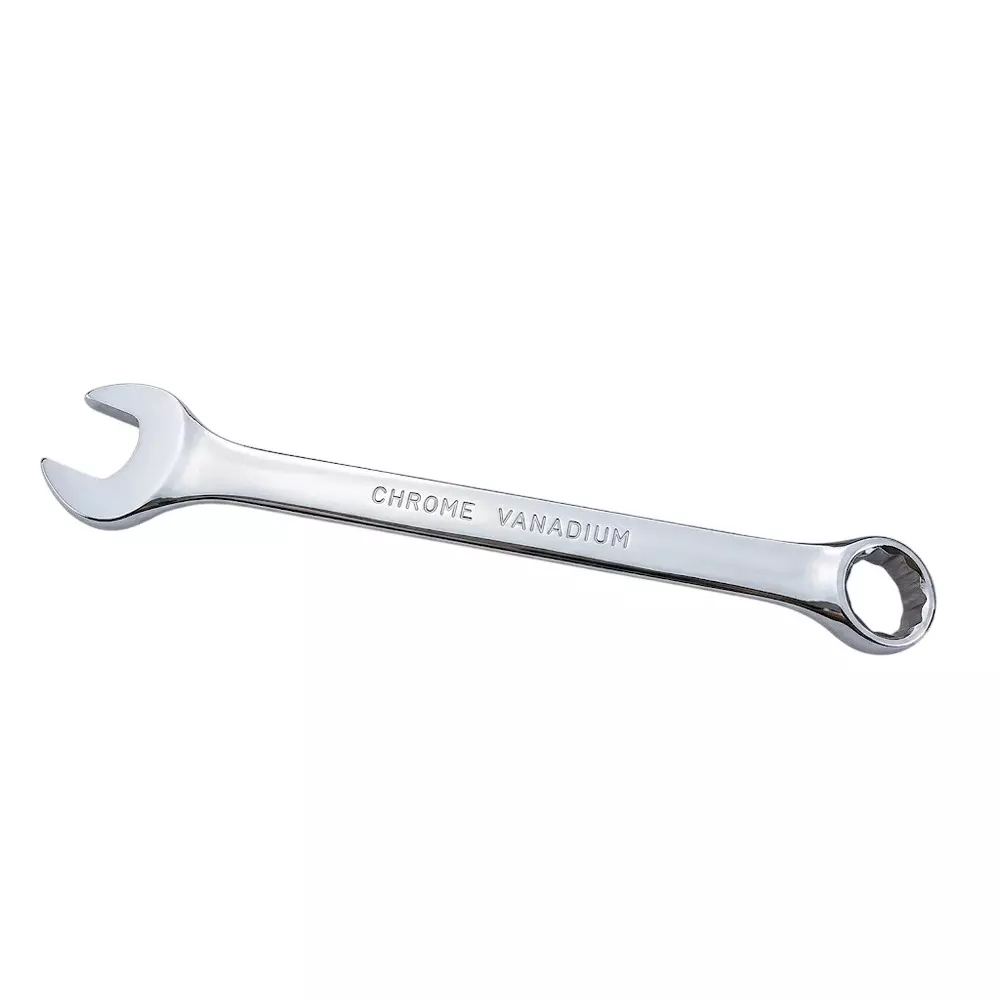 Inder Combination Spanner Elliptical Type Full Polished Cr-V Steel and Size 80 mm, P-842