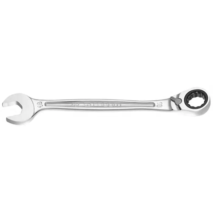 Facom 467B Series Combination Ratchet Spanner, 10mm, Metric, Double Ended, 158 mm Overall, 467B.10