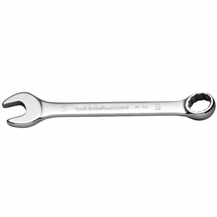 Facom Combination Ratchet Spanner, 1/2in, Imperial, Double Ended, 141 mm Overall, 39.1/2