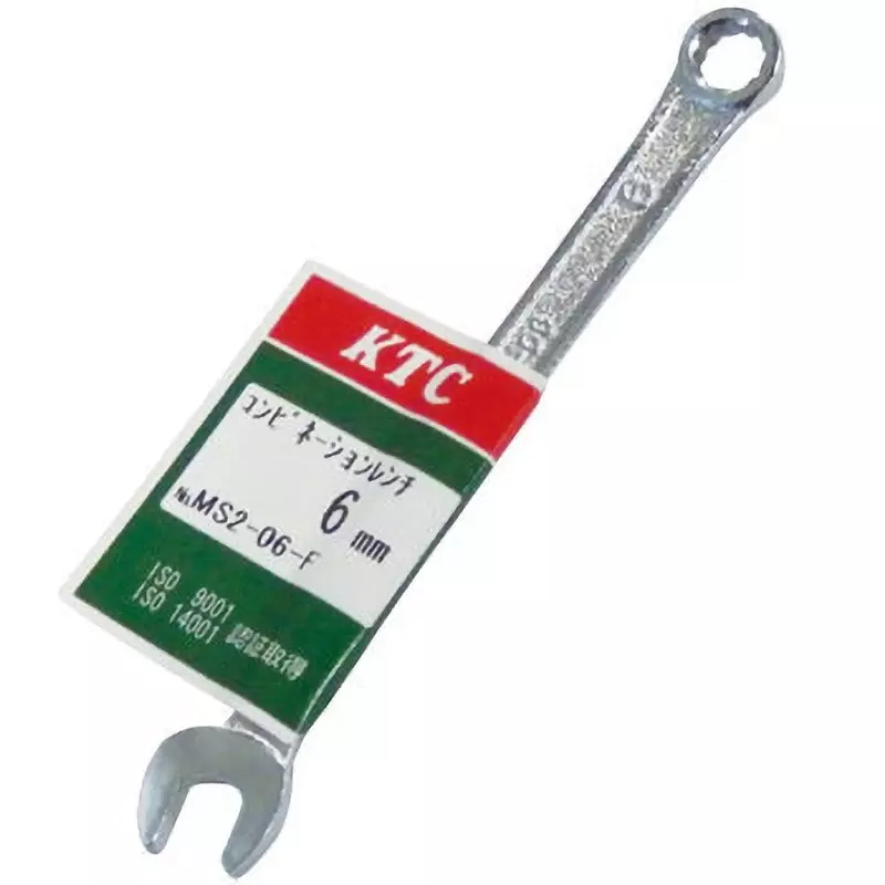 Ktc Combination Wrench 6 mm 96 mm Length, MS2-06