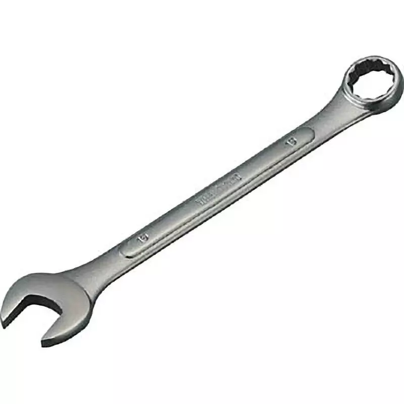 TRUSCO Combination Wrench 19x19 mm Width 230 mm Overall Length, TCS-0019