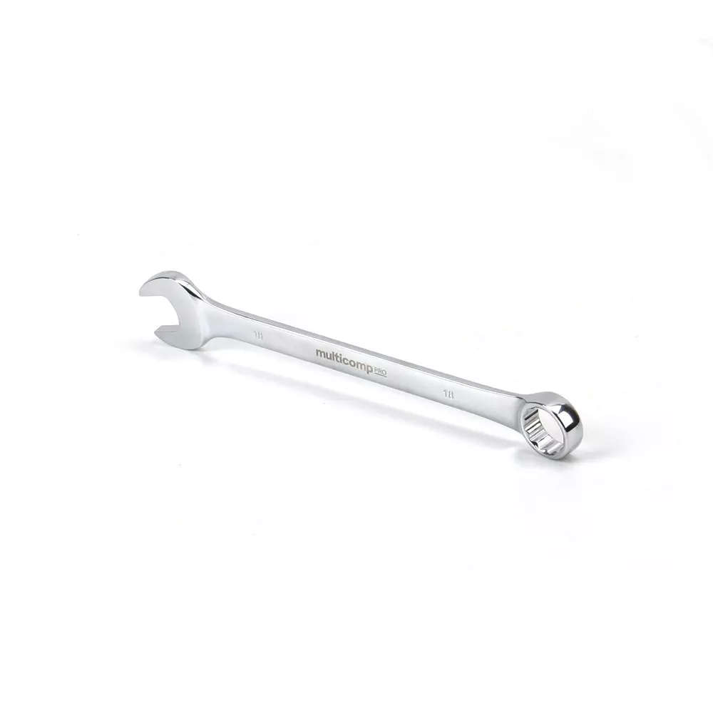 MULTICOMP PRO Combination Wrench 18 mm AF Size - Metric 0.71 Inch Imperial, MP-CW18MM