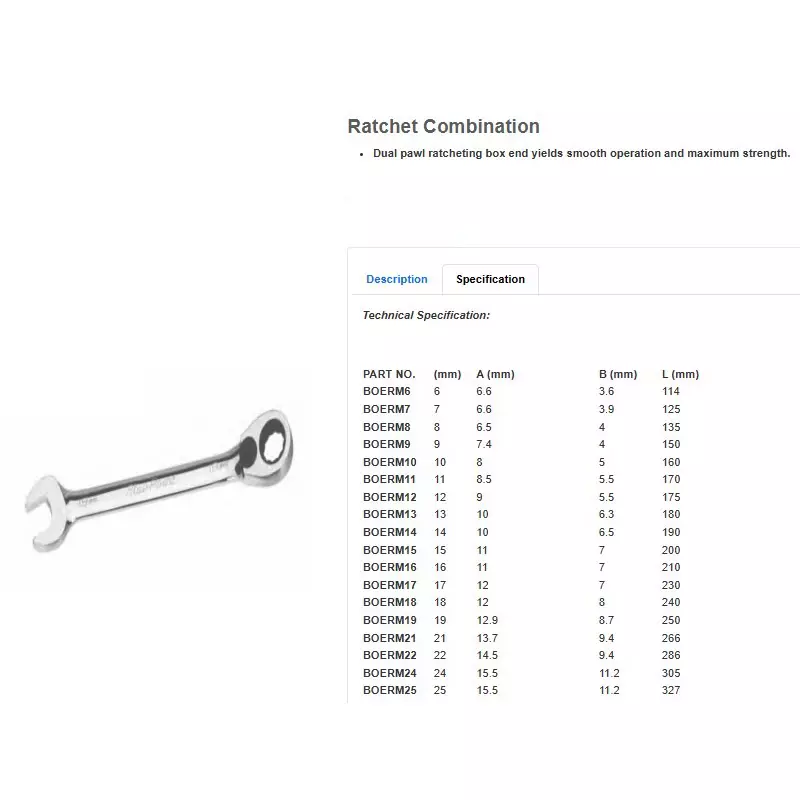 blue-point-ratcheting-combination-wrench-nickel-chrome-finish-alloy-steel-body-size-18-mm-and-length-240-mm-boerm18