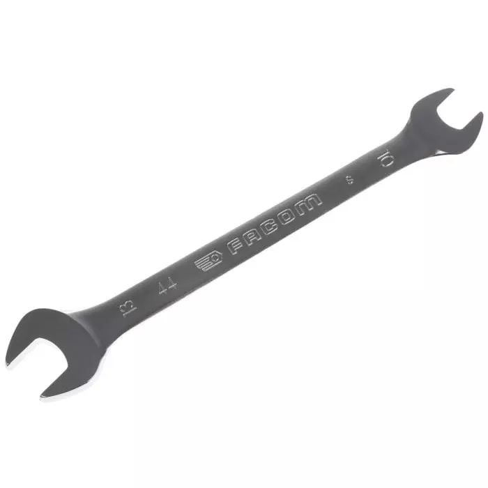Facom Double Ended Open Spanner, 10mm, Metric, Double Ended, 162 mm Overall, 44.10X13