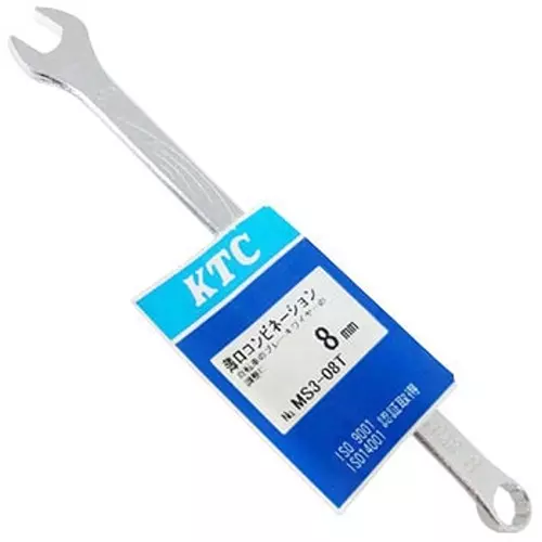 Ktc Light Combination Wrench 8 mm 150 mm Length, MS3-08T