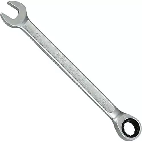 Ktc Ratchet Combination Wrench Thin Head 12 mm 5 Degree Feed Angle, MSR1A-12