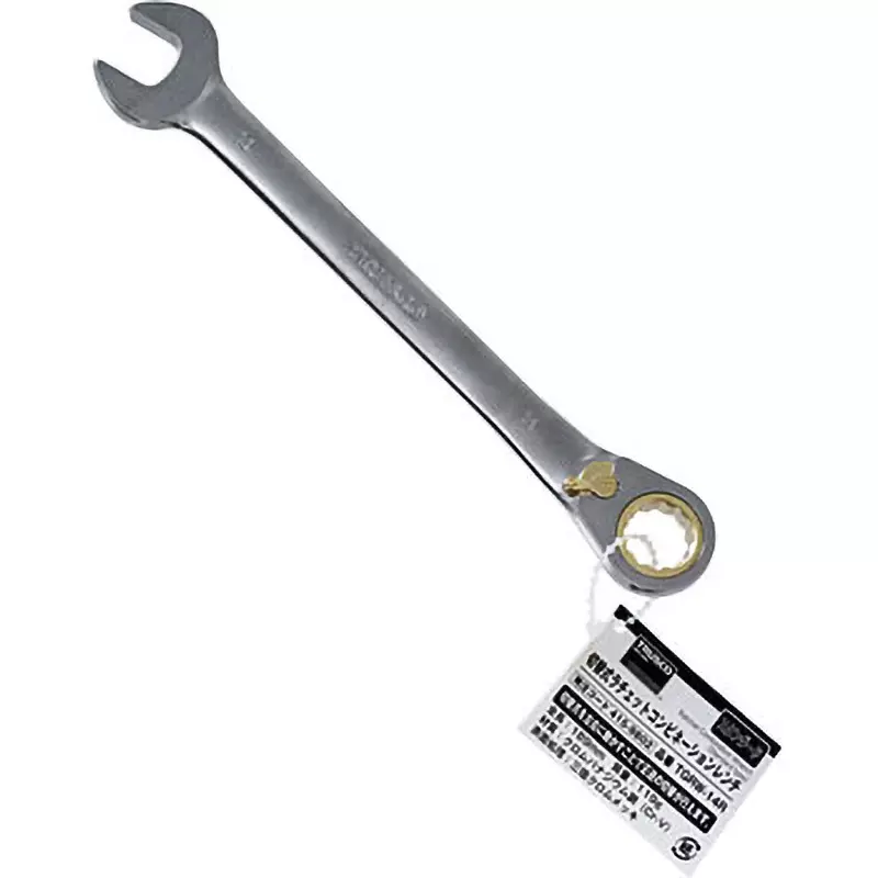 TRUSCO Combination Ratchet Wrench Set 14 mm Hex Size, TGRW-14R