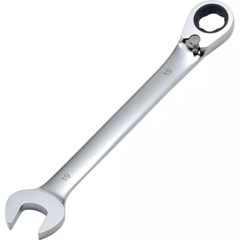 TRUSCO Combination Ratchet Wrench 12 mm Hex Size, TRGT-12
