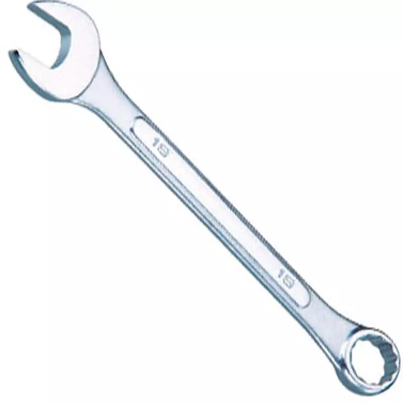 TRUSCO Combination Wrench Set Chromium Vanadium Steel, TMSN-10S (Pack of 10 Pcs)